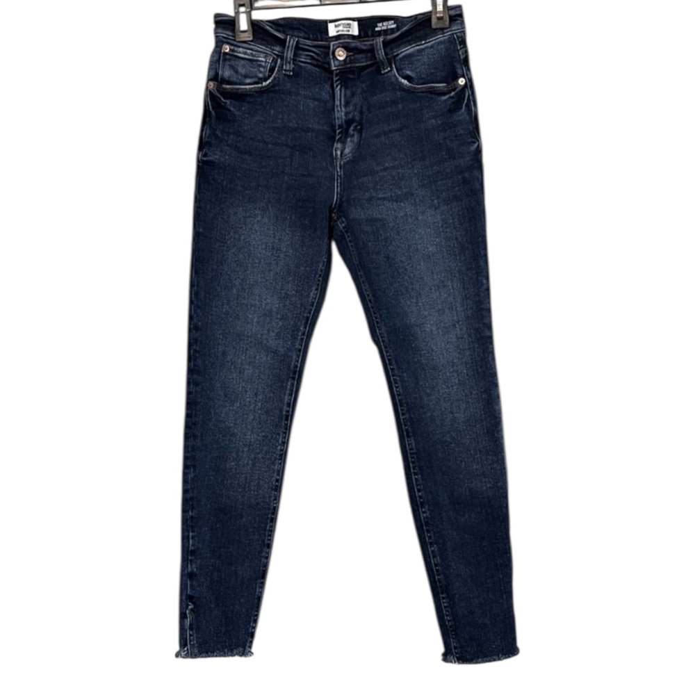 Kensie Jeans Vintage Luxe The‎ Kelsie Highrise Skinny, Blue, Size 6/28